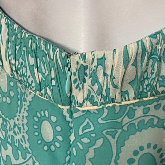 NWOT Bagley Mischka Silk Halter Dress Size 8 - Picture 8 of 13